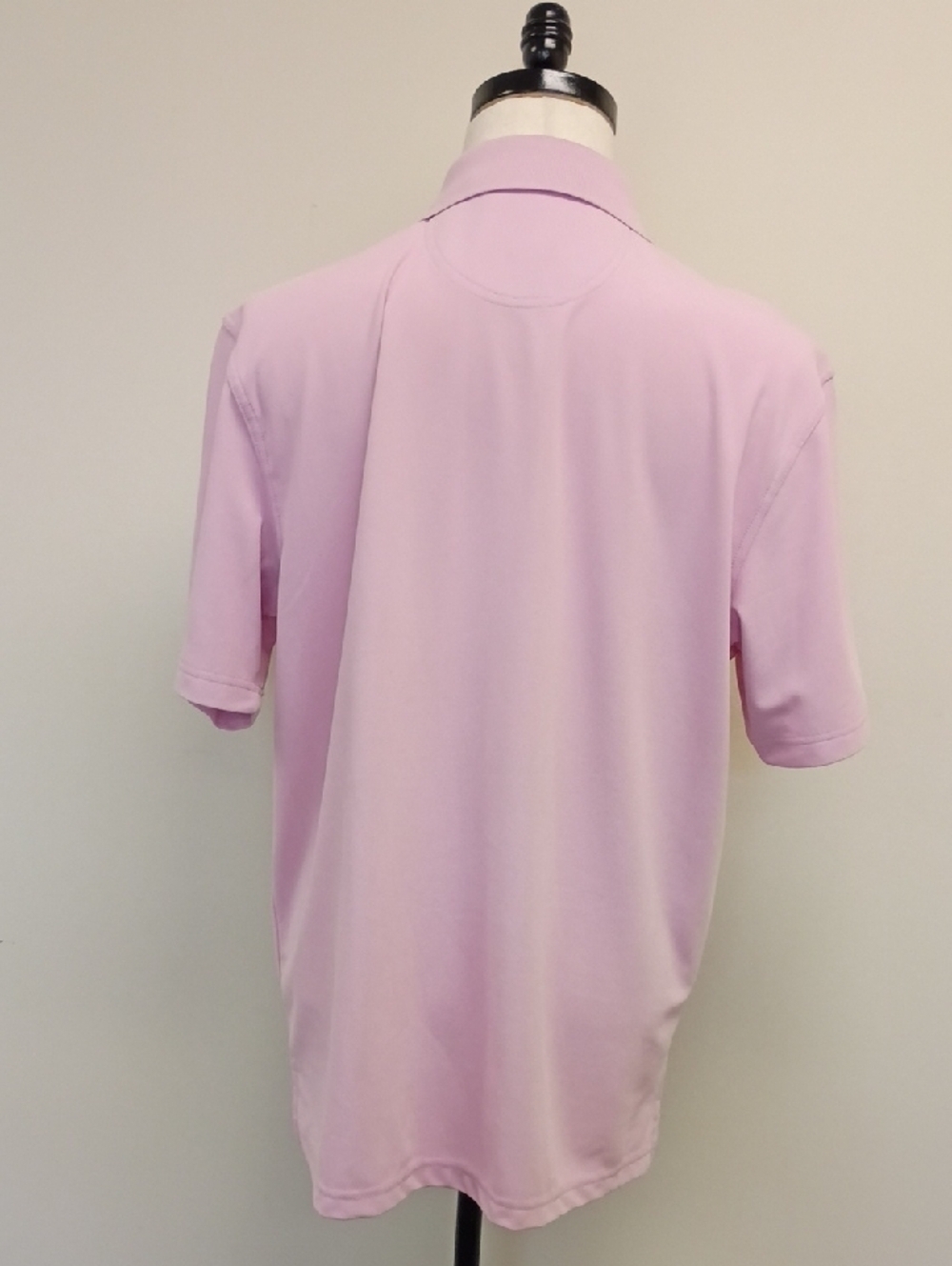 Greg Norman Light Pink Polo Shirt Short Sleeve Size Large - Picture 4 of 11